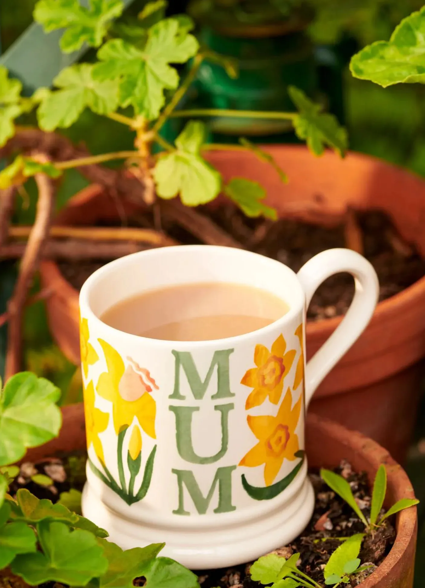 Daffodil Mum 1/2 Pint Mug