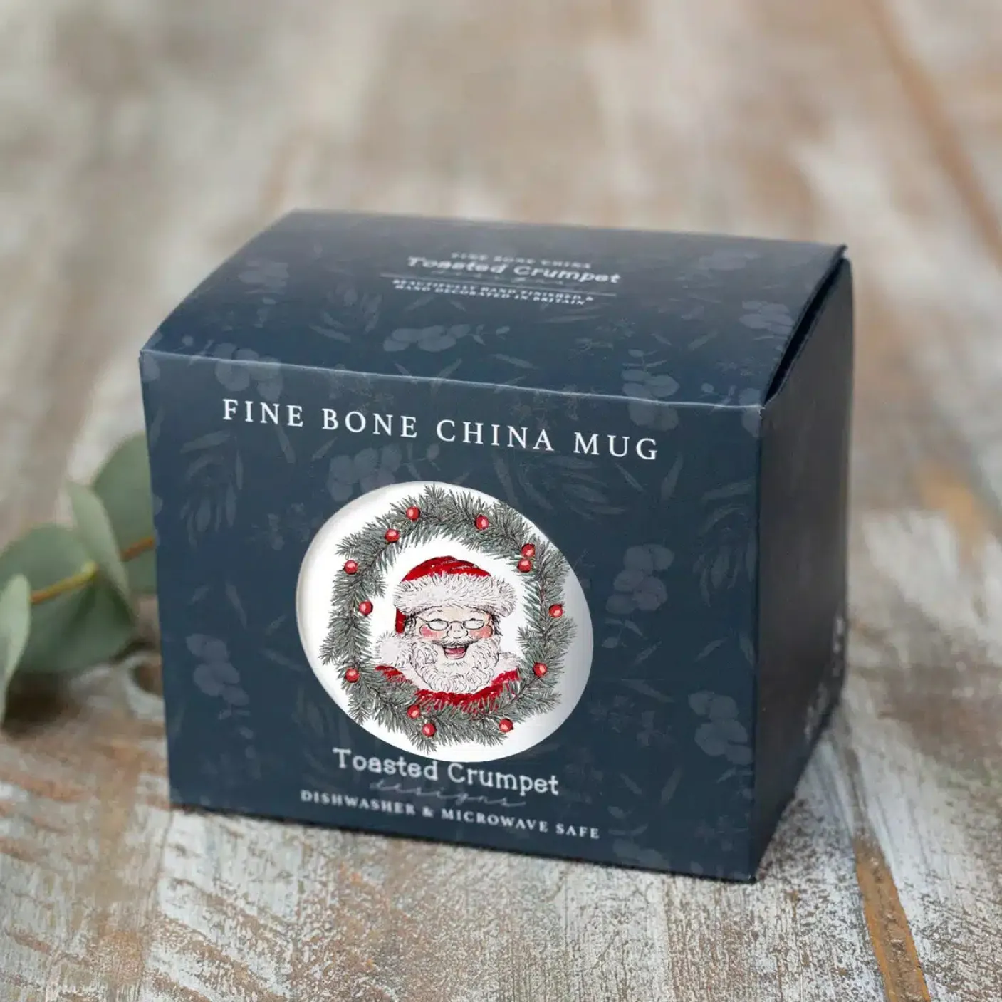 All Things Jolly (Santa) Fine Bone China Mug in a Gift Box