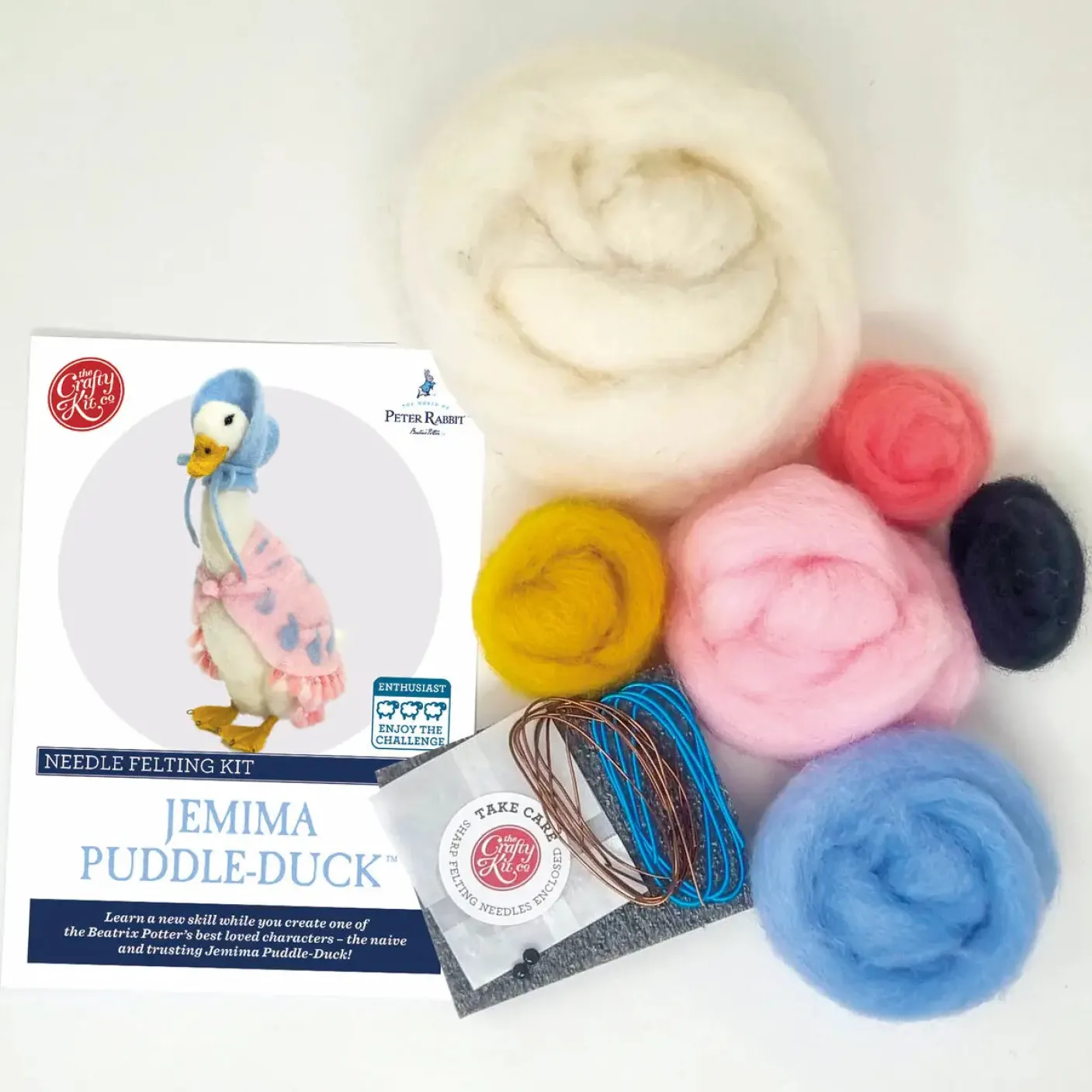 Jemima Puddle-Duck Needle Felting Craft Kit