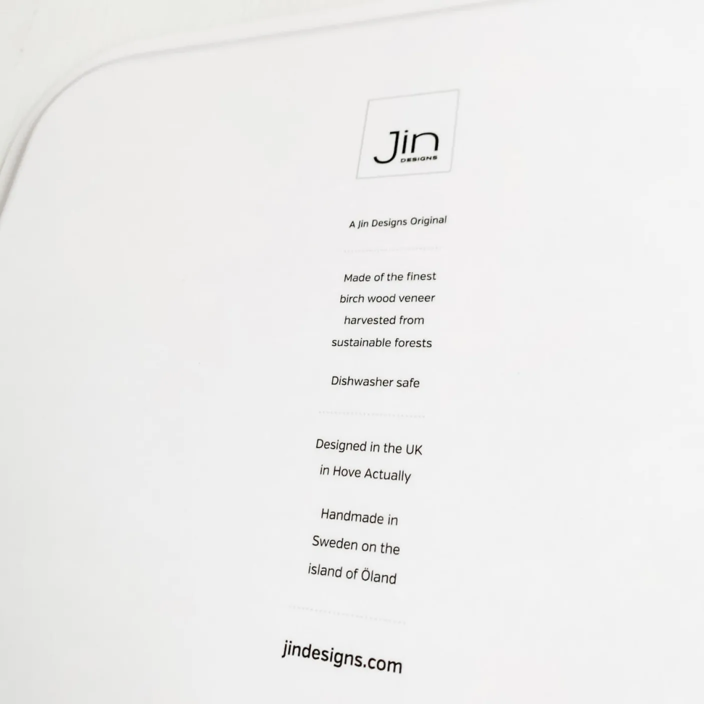 Farm Collection Birch Wood Tray