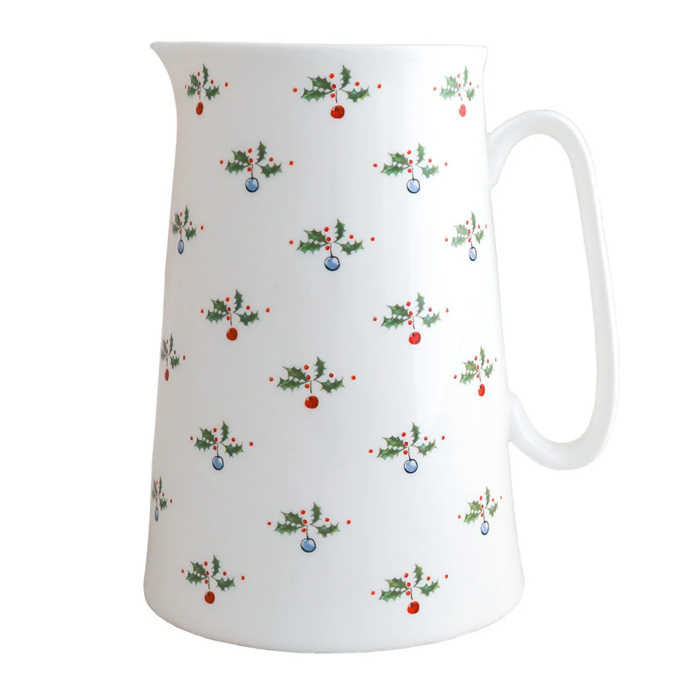 Holly and Berry Bone China Large Jug