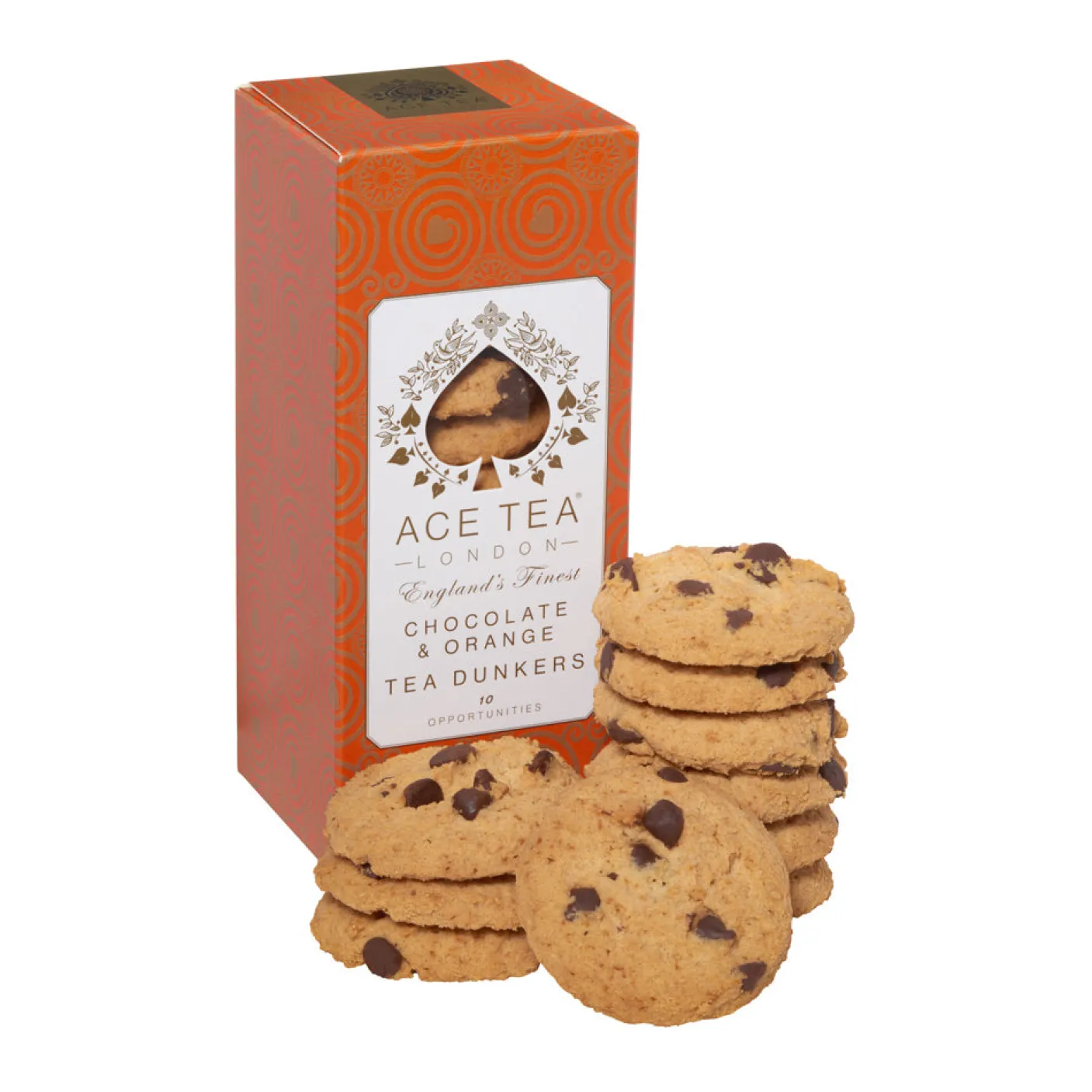 Chocolate & Orange Tea Dunkers by Ace Tea of London 150 g