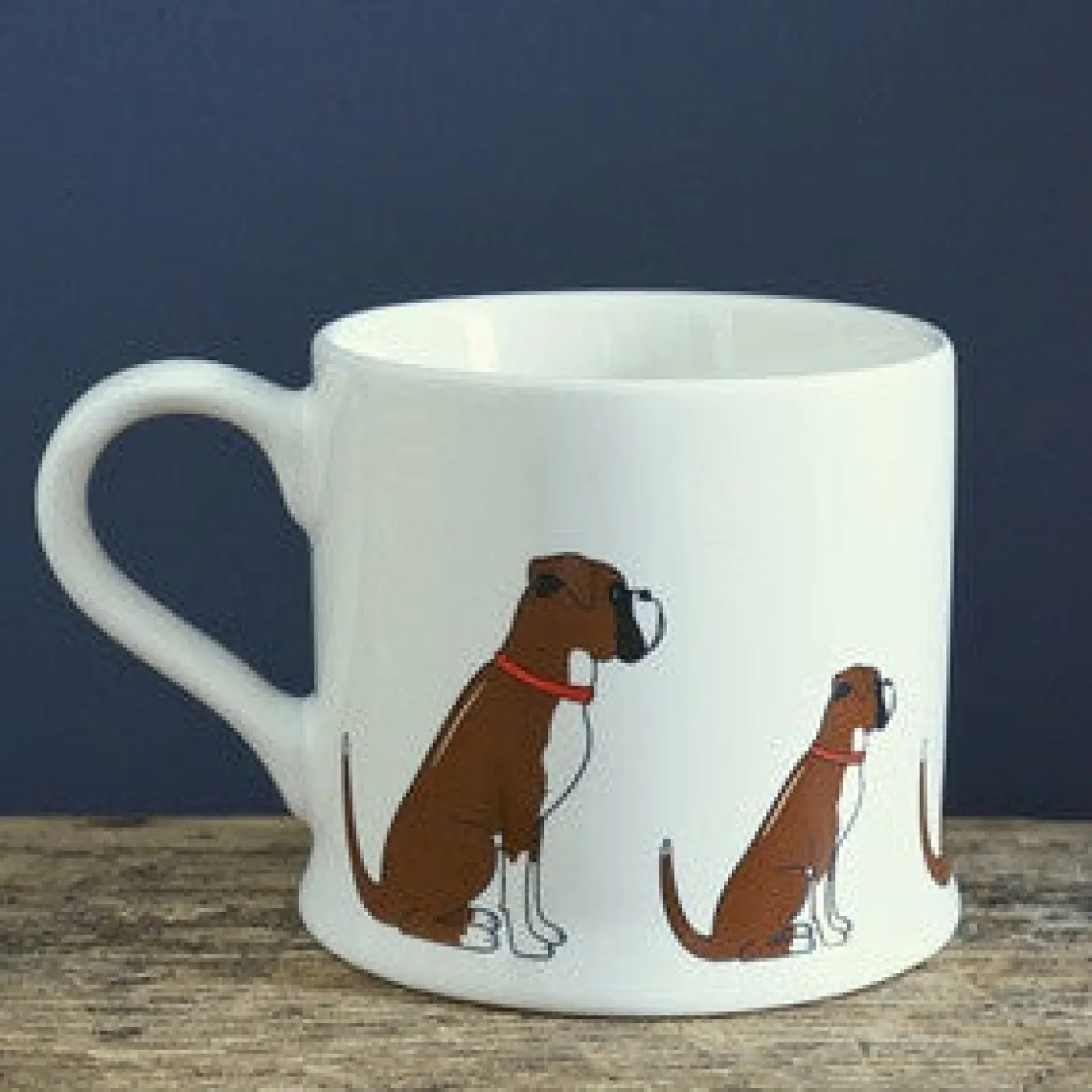 Boxer Mug Boxed
