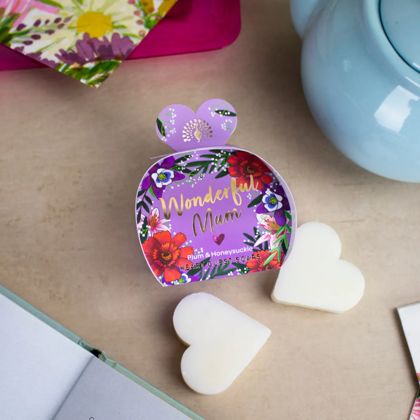 Occasions Wonderful Mum Heart Guest Soaps