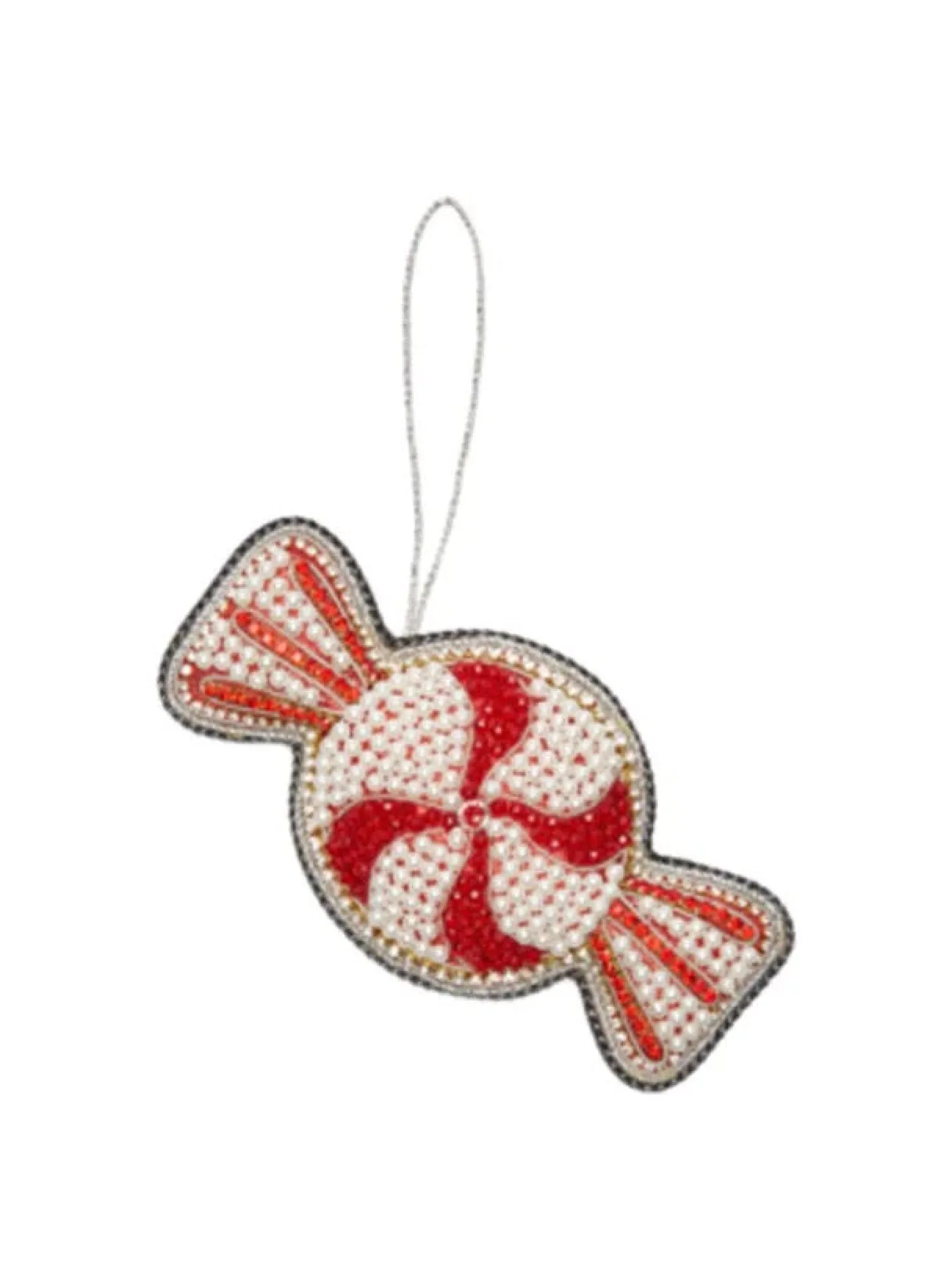 Beaded Stripe Sweetie Decoration by Tinker Tailor London
