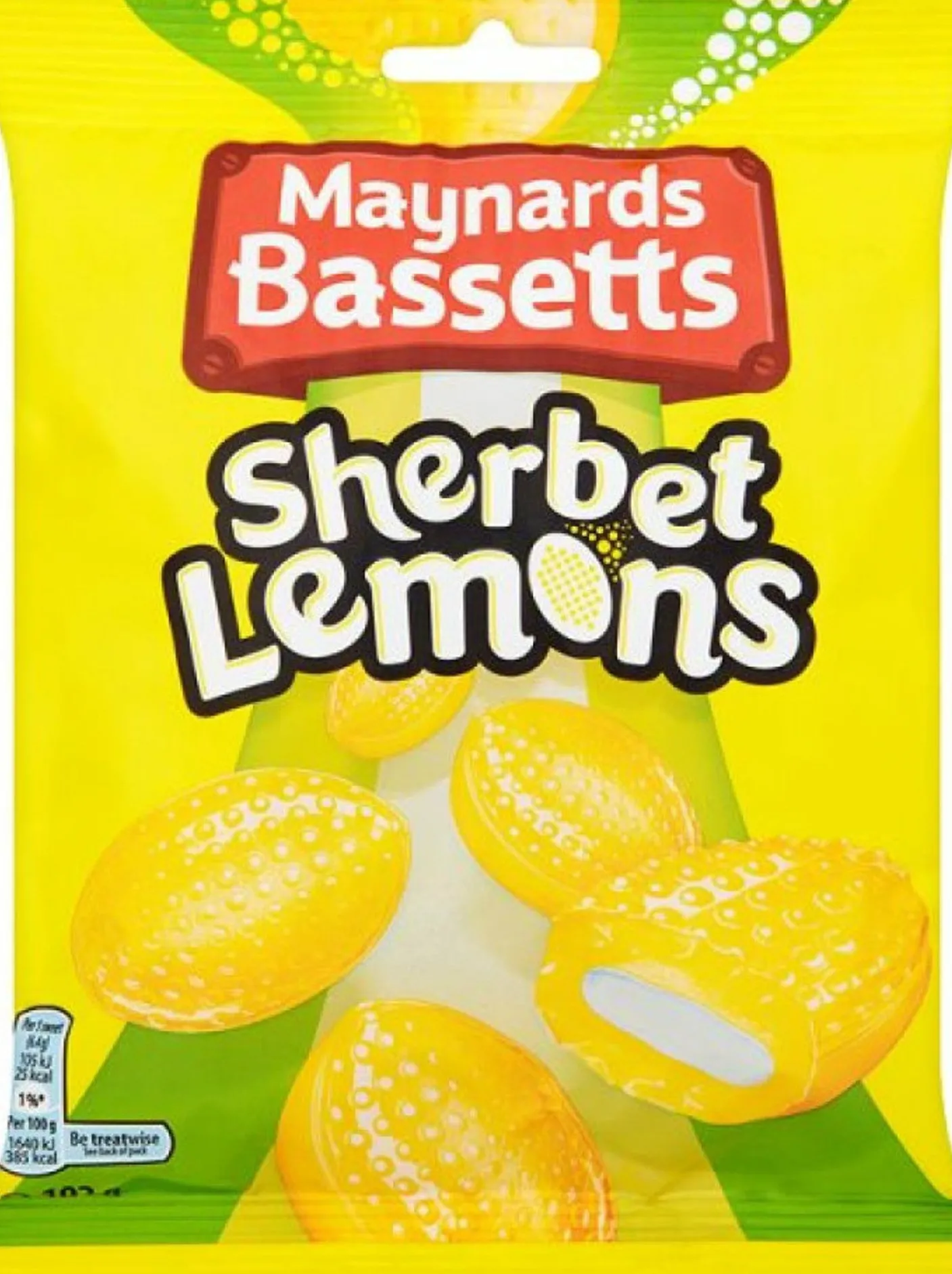 Maynards Sherbet Lemons 190g